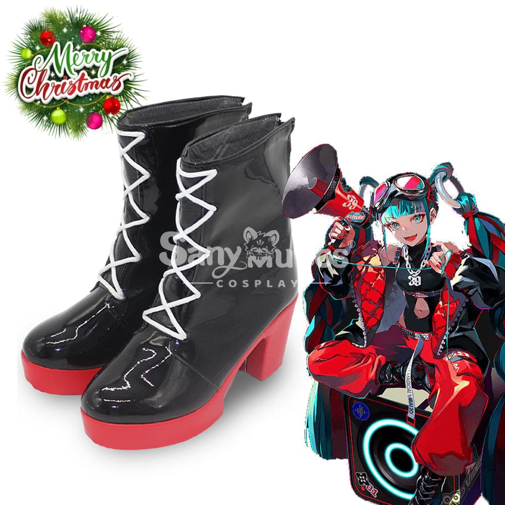 Vocaloid Hatsune Miku Cosplay Magical Mirai 2023 Shoes Boots