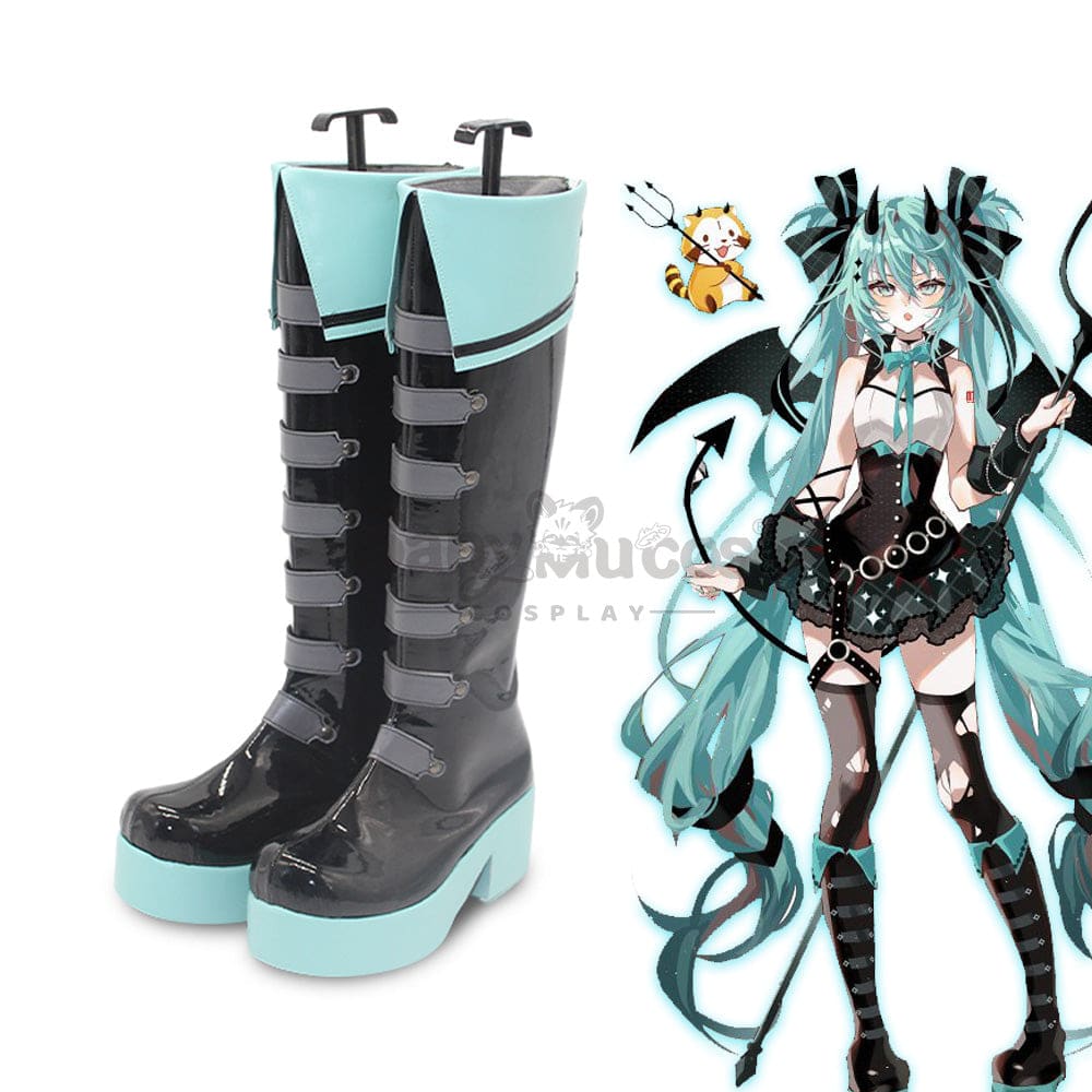 Vocaloid Hatsune Miku Cosplay Rascal The Raccoon X Shoes Boots