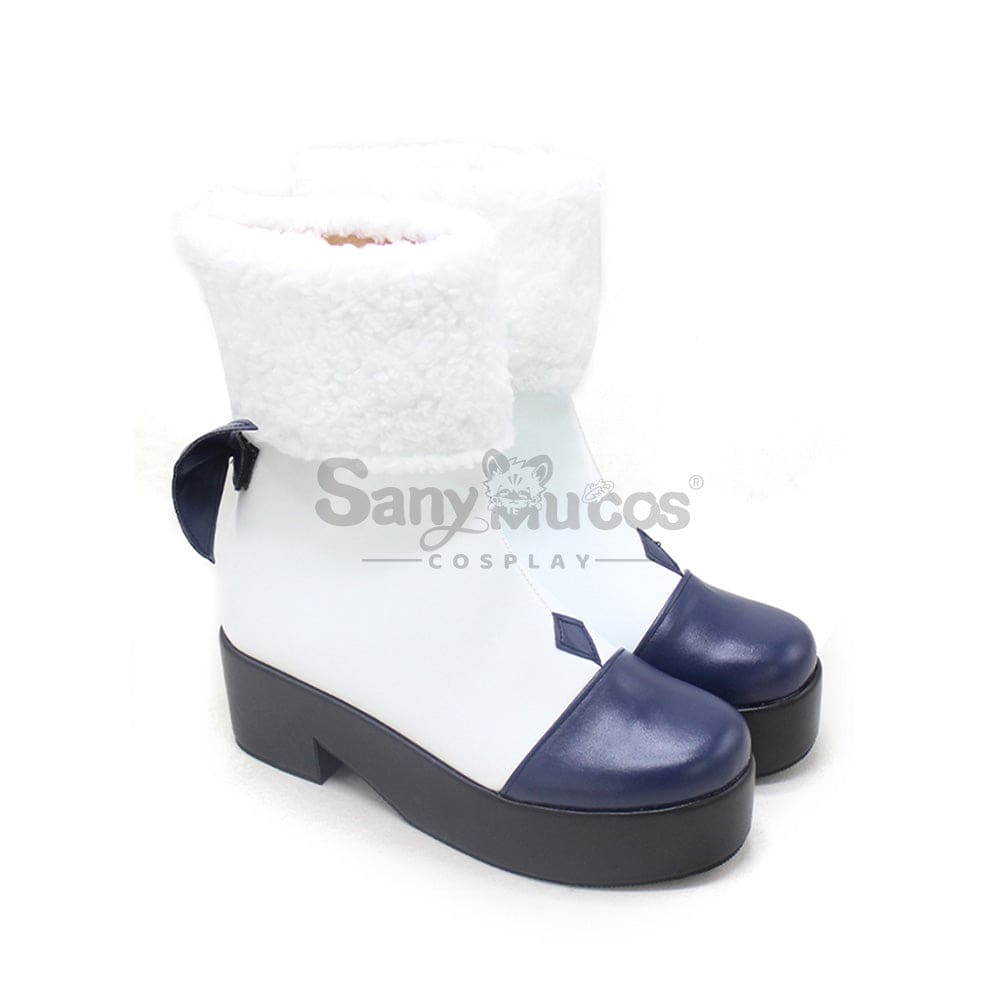 Vocaloid Hatsune Miku Cosplay Snow 2021 Shoes Boots