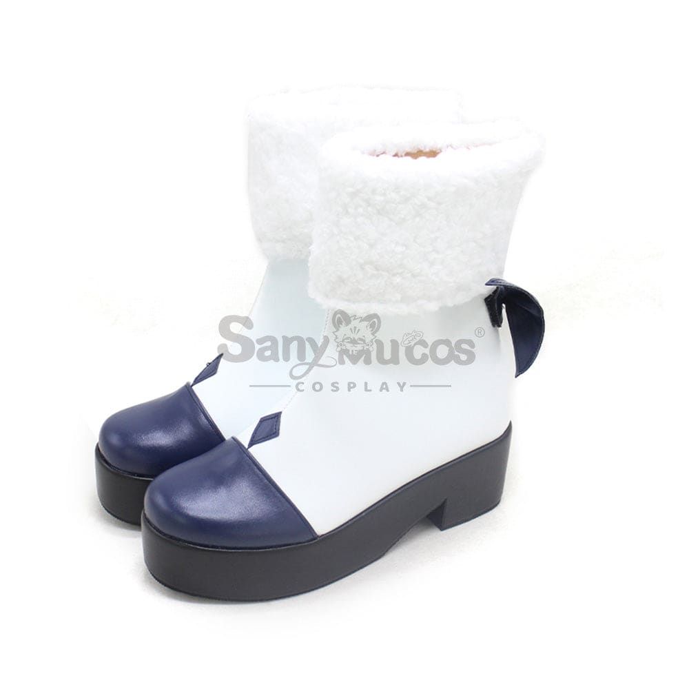 Vocaloid Hatsune Miku Cosplay Snow 2021 Shoes Boots