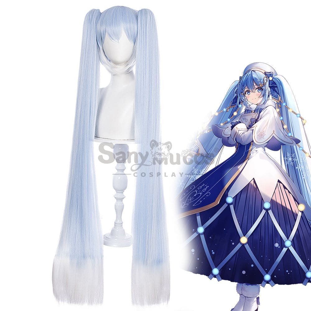 Vocaloid Hatsune Miku Cosplay Snow 2021 Wig Wigs