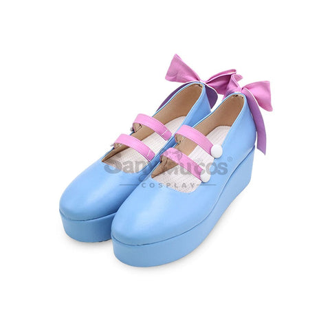 Vocaloid Hatsune Miku Cosplay Snow 2023 Shoes Boots