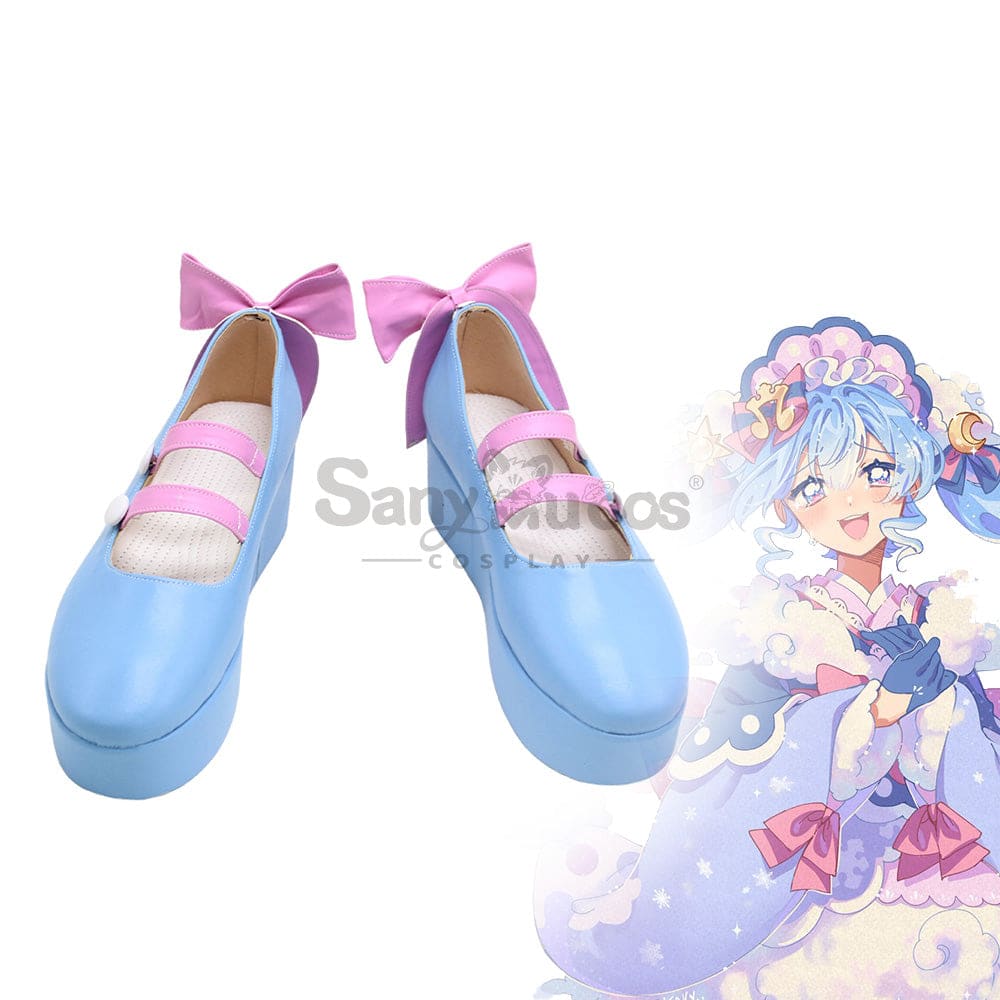 Vocaloid Hatsune Miku Cosplay Snow 2023 Shoes Boots