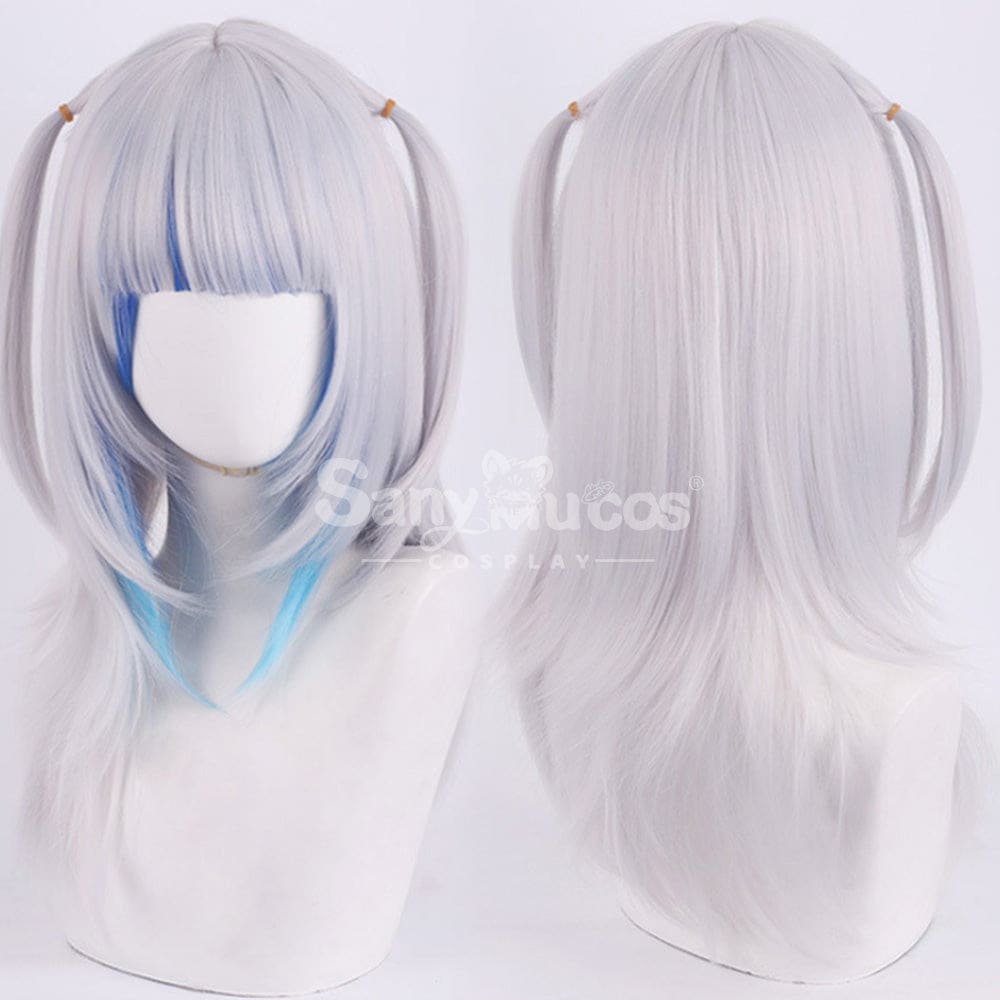 Vtuber Cosplay Gawr Gura Wig Wigs