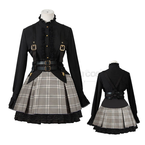 Vtuber Nijisanji Maria Marionette Cute Lolita Cosplay Costume Costumes