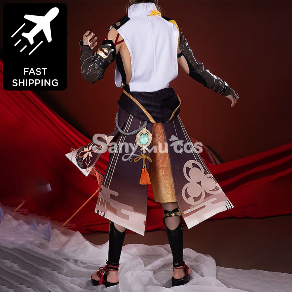 Game Genshin Impact Shikanoin Heizou Cosplay Costume Outfit Set