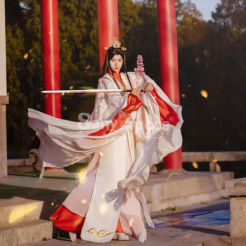 【In Stock】Anime Heaven Official's Blessing Cosplay Xie lian: Flower Crown Martial God Cosplay Costume