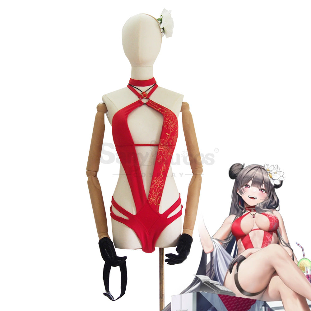 【Custom-Tailor】Game Goddess of Victory: NIKKE Cosplay Sunrise Market Yan Cosplay Costume Swimsuit