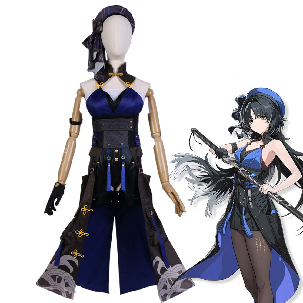 【Flash Sale $99.99 】SanyMuCos Wuthering Waves Yangyang Cosplay Costume S Cosplay Costumes