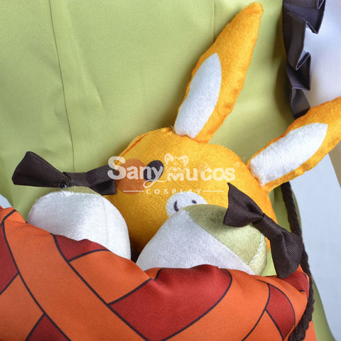 【In Stock】Game Genshin Impact Cosplay Yaoyao Cosplay Costume Plus Size