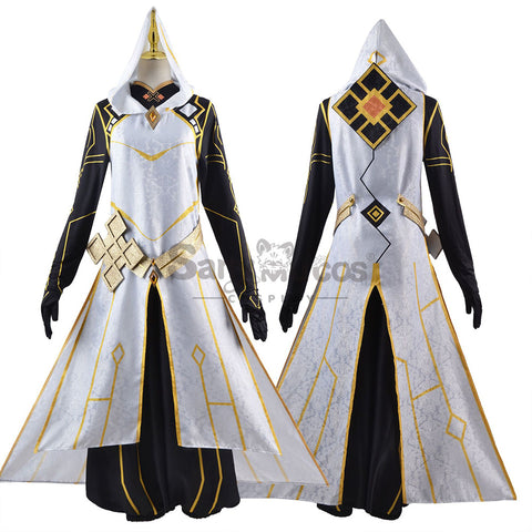 【In Stock】Game Genshin Impact Cosplay Zhongli Cosplay Costume Plus Size