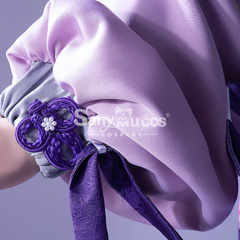 Game Genshin Impact Cosplay Raiden Shogun Cosplay Original Design Purple Kimono Cosplay Costume