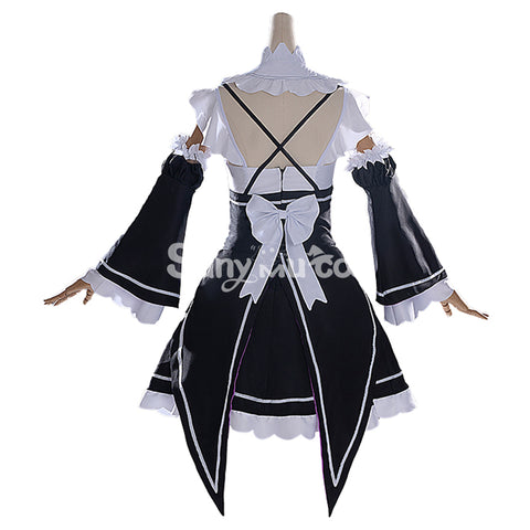 【In Stock】Anime Re Zero Rem Rame Maid Lolita Cosplay Costume