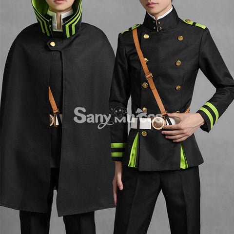 Anime Seraph of the End Yuichiro Hyakuya Military Uniform Cosplay Costume Halloween