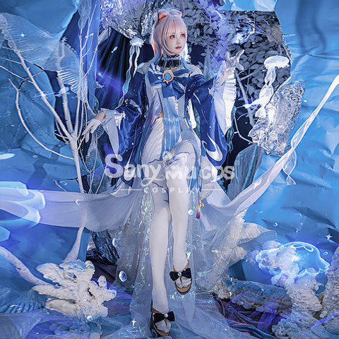 【Weekly Flash Sale on www.sanymucos.com】【48H To Ship】Game Genshin Impact Sangonomiya Kokomi Pearl of Wisdom Cosplay Costume