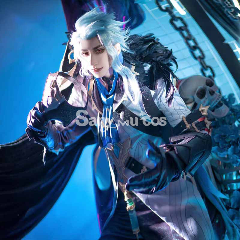Game Genshin Impact cos Costume Dottore suit full set of cosplay animation game Costume for men