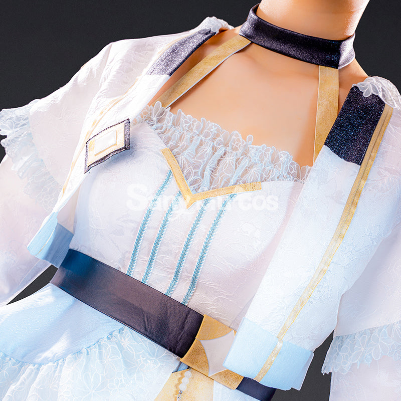 [Original]Game Genshin Impact Lumine Sea salt colour Female Lumine Cosplay Costumes
