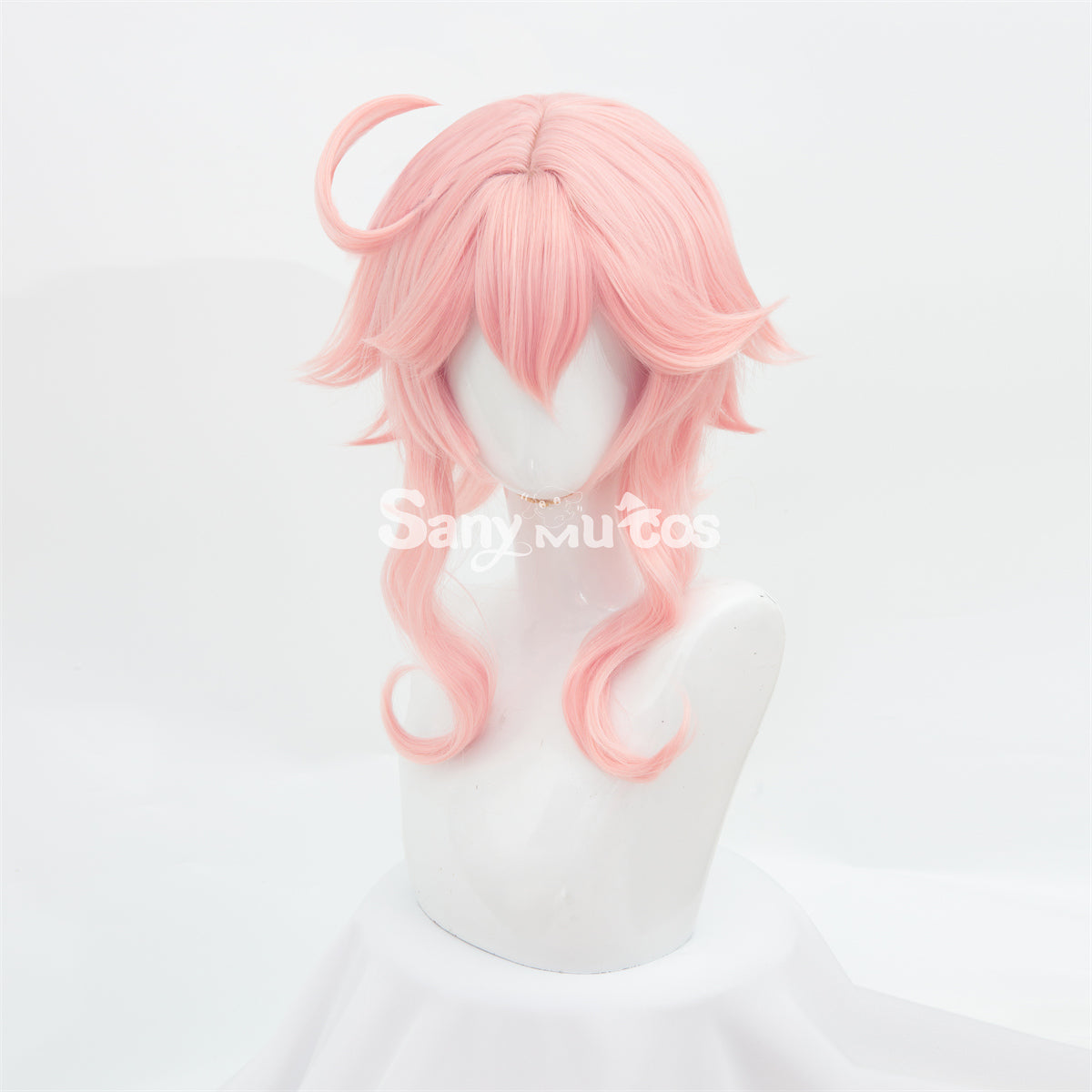 Game Genshin Impact Sumeru Dori Shoulder-length Pink Cosplay Wig