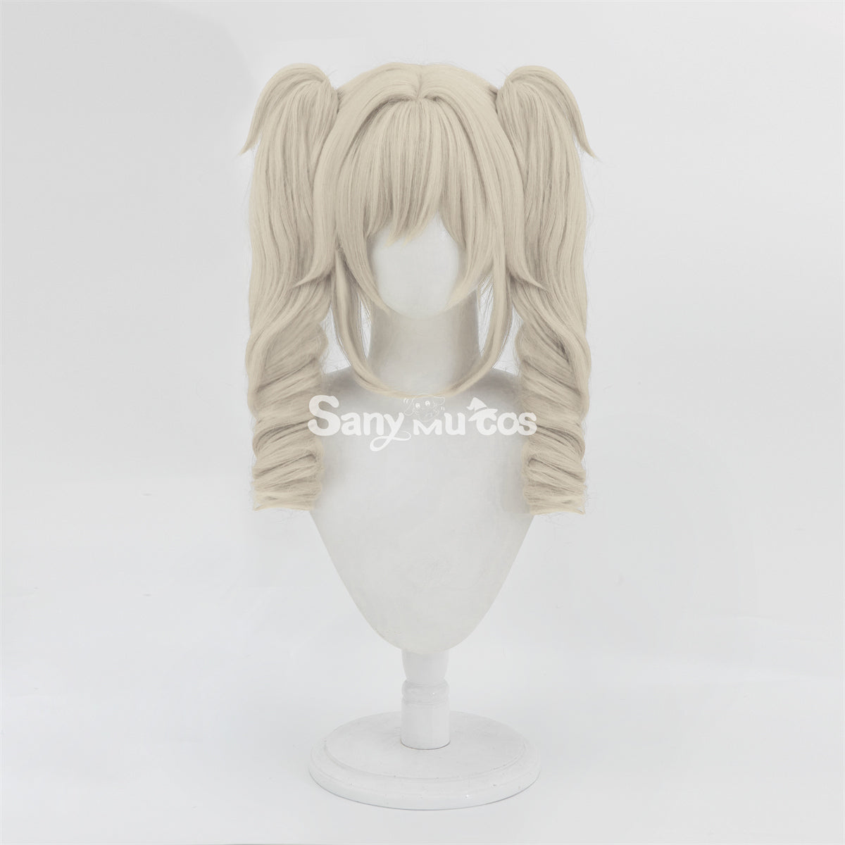 Game Genshin Impact Barbara Cosplay Wig Double Tails Cosplay Wig
