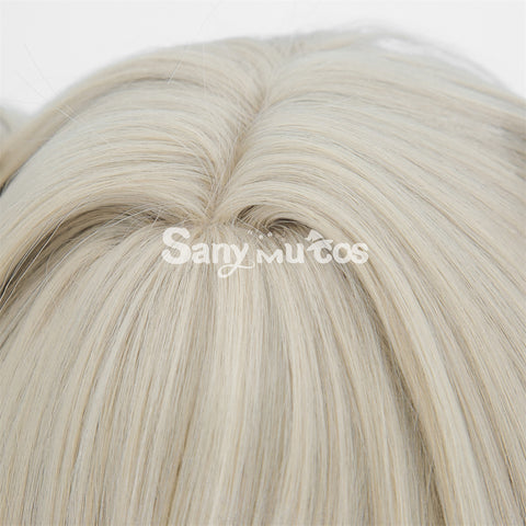 Game Genshin Impact Barbara Cosplay Wig Double Tails Cosplay Wig